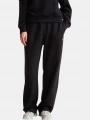 pantaloni de trening pt. femei The North Face W Tnf Essential Terry Simple Dome Relaxe negru 1