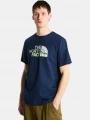 tricou cu maneci scurte pt. barbati The North Face M Mountain Line Regular Short Sleeve Tee albastru inchis 1