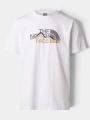 tricou cu maneci scurte pt. barbati The North Face M Mountain Line Regular Short Sleeve Tee alb 1