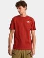 tricou cu maneci scurte pt. barbati The North Face M Vertical Regular Short Sleeve Tee-Grap rosu 1