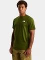 tricou cu maneci scurte pt. barbati The North Face M Box Nse Celebration Regular Short Slee verde 1