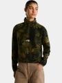 pulover polar pt. barbati The North Face W Novelty Logo Glacier 1/4 Zip - Print verde 1