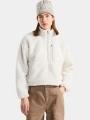 pulover polar pt. femei The North Face W Extreme Pile 2 Pullover alb 1