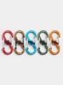 carabiniera Niteize S-Biner® MicroLock® Aluminum - 5 Pack multicolor 1