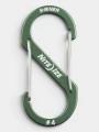 carabiniera Niteize S-Biner® Aluminum Dual Carabiner #4 oliv 1
