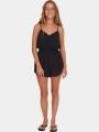 salopete pt. femei O'Neill Thin Strap Buttoned Romper negru 1
