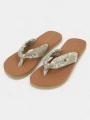 papuci flip flop pt. femei O'Neill Ditsy Sun Sandals verde 1