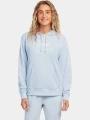 pulover cu gluga pt. femei O'Neill Essentials O'Neill Script Hoodie albastru deschis 1