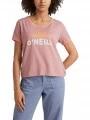 tricou cu maneci scurte pt. femei O'Neill Marri Ringer T-Shirt roz 1