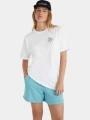 tricou cu maneci scurte pt. femei O'Neill O'Neill Beach Vintage High On Tides Tshirt alb 1