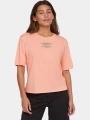 tricou cu maneci scurte pt. femei O'Neill Summer Musthaves Back Print T-Shirt roz 1