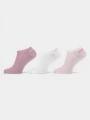 sosete sub glezna O'Neill O'Neill Unisex Sneaker Socks 3-Pack roz 1