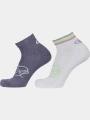 ciorapi O'Neill O'Neill Women Men Quarter Socks Future Stripe 2-Pack alb 1