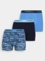indispensabili pt. barbati O'Neill O'Neill Men Boxershorts Gulf Stream 3-Pack albastru 1