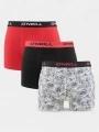 indispensabili pt. barbati O'Neill O'Neill Men Boxershorts Frozen Leafs 3-Pack portocaliu 1