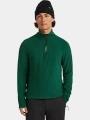 pulover polar pt. barbati O'Neill FWC'Cruz Jack's Polartec HZ Fleece verde inchis 1