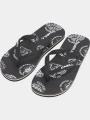 papuci flip flop pt. barbati O'Neill Profile Graphic Sandals negru 1