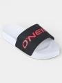 papuci pt. barbati O'Neill O'Neill Logo Slides alb 1