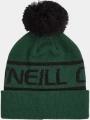 caciula cu mot O'Neill Powder Beanie verde inchis 1