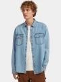 camasa cu maneci lungi pt. barbati O'Neill O'riginals Denim Shirt albastru deschis 1