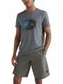 tricou pentru sport, cu maneci scurte pt. barbati O'Neill Breaker O'Neill Hybrid T-Shirt gri 1