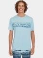 tricou cu maneci scurte pt. barbati O'Neill O'Neill Stripe T-Shirt verde 1
