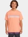 tricou cu maneci scurte pt. barbati O'Neill O'Neill Logo Stripe T-Shirt portocaliu 1