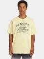 tricou cu maneci scurte pt. barbati O'Neill O'Neill Muir T-Shirt galben 1