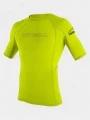 lycra cu maneci scurte pt. barbati O'Neill Basic Skins S/S Rash Guard verde 1