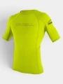 lycra cu maneci scurte pt. barbati O'Neill Basic Skins S/S Rash Guard verde 1
