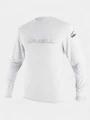 lycra cu maneci lungi pt. barbati O'Neill Basic Skins L/S Sun Shirt alb 1