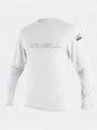 lycra cu maneci lungi O'Neill Youth Basic Skins L/S Sun Shirt alb 1