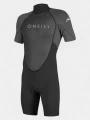 imbracaminte din neopren, cu maneci scurte pt. barbati O'Neill Reactor-2 2mm Back Zip S/S Spring negru 1