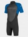 imbracaminte din neopren, cu maneci scurte pt. barbati O'Neill Reactor-2 2mm Back Zip S/S Spring negru 1