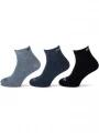 ciorapi O'Neill Quarter O'Neill 3-pack albastru inchis 1