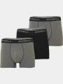 indispensabili pt. barbati O'Neill Men boxer O'Neill plain 3-pack gri 1
