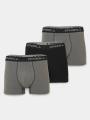 indispensabili pt. barbati O'Neill O'Neill Men Boxershorts Uni 3-Pack gri 1