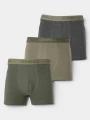 indispensabili pt. barbati O'Neill  O'Neill Men Boxershorts Uni 3-Pack verde 1