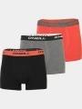 indispensabili pt. barbati O'Neill Men boxer O'Neill plain 3-pack rosu 1