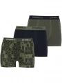 indispensabili pt. barbati O'Neill Men boxer O'Neill aop logo & plain 3-pack oliv 1