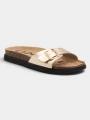 papuci pt. femei O'Neill Solana Slider Women Low auriu 1
