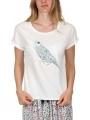 tricou cu maneci scurte pt. femei TBS Paulitee alb 1