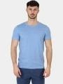 tricou cu maneci scurte pt. barbati TBS Pieretee albastru deschis 1