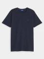 tricou cu maneci scurte pt. barbati TBS Pieretee albastru inchis 1