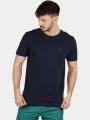 tricou cu maneci scurte pt. barbati TBS Pieretee albastru inchis 1