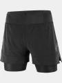 pantaloni scurti pentru sport pt. barbati Salomon Sense Aero 2In1 negru 1