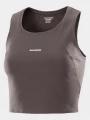 bluza tank pt. femei Salomon Shakeout Bliss maro 1