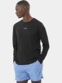 tricou cu maneci lungi, pentru sport pt. barbati Salomon Shkout Core LS Tee M negru 1