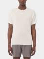 tricou pentru sport, cu maneci scurte pt. barbati Salomon Sense Aero SS Tee Gfx M alb 1