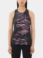 bluza tank pt. femei Salomon Shkout Core Tank Gfx W negru 1
